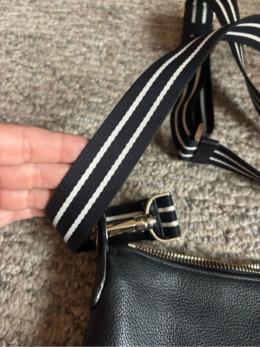 kate spade sleek black